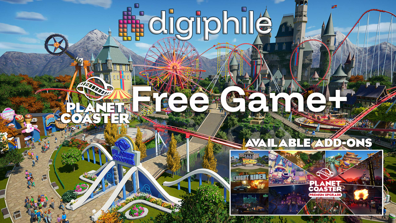 Planet Coaster Free Game plus all DLC at its lowest price ever